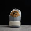 Nike Air Force 1 07 White Jaune Brun Grey For Sale CK5593-101-4