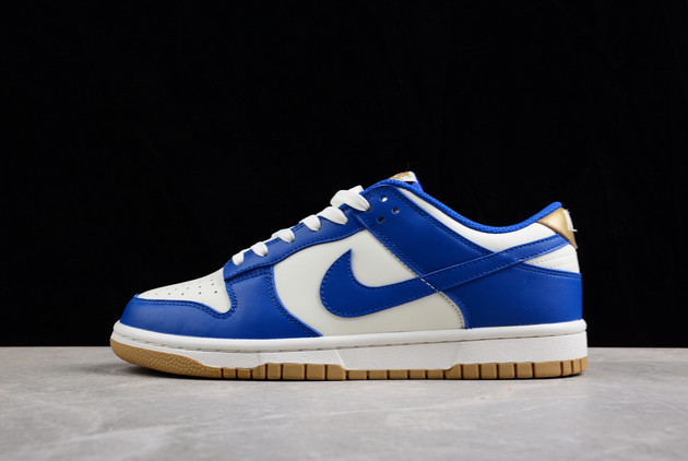 Nike Dunk Low White Royal Blue-Gum For Sale DO7412-200