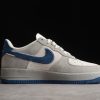 Cheap Nike Air Force 1 Low Grey Blue Suede Shoes DJ3966-133-2