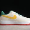 Nike Air Force 1 ’07 Low White Green-Orange-Red For Sale HX123-002-2