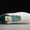 Nike Air Force 1 ’07 Low White Green-Orange-Red For Sale HX123-002-4