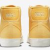 2023 Cheap Nike Blazer Mid Yellow Canvas For Sale DX5550-700-3