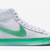 2023 Latest Nike Blazer Mid White Green FJ4547-100-1