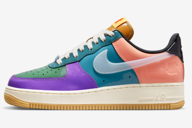2023 Cheap Undefeated x Nike Air Force 1 Low Wild Berry For Sale DV5255-500