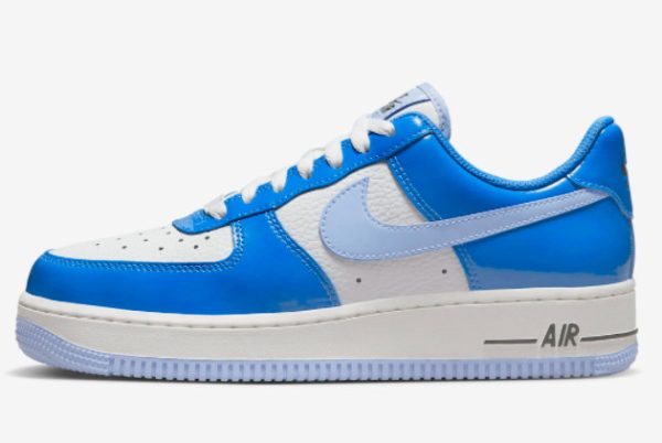 Nike Air Force 1 Low Blue Patent For Sale FJ4801-400